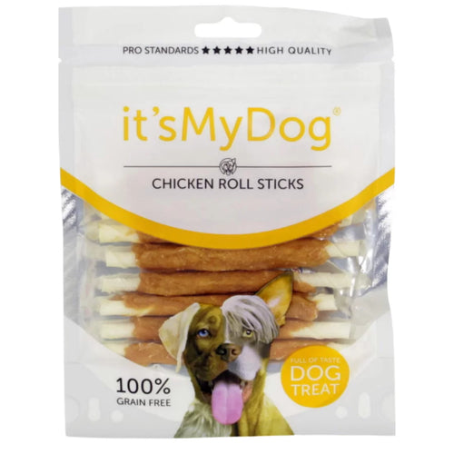 It`s My Dog - лакомство за кучета солети от кожа с пилешко месо - 80 гр.