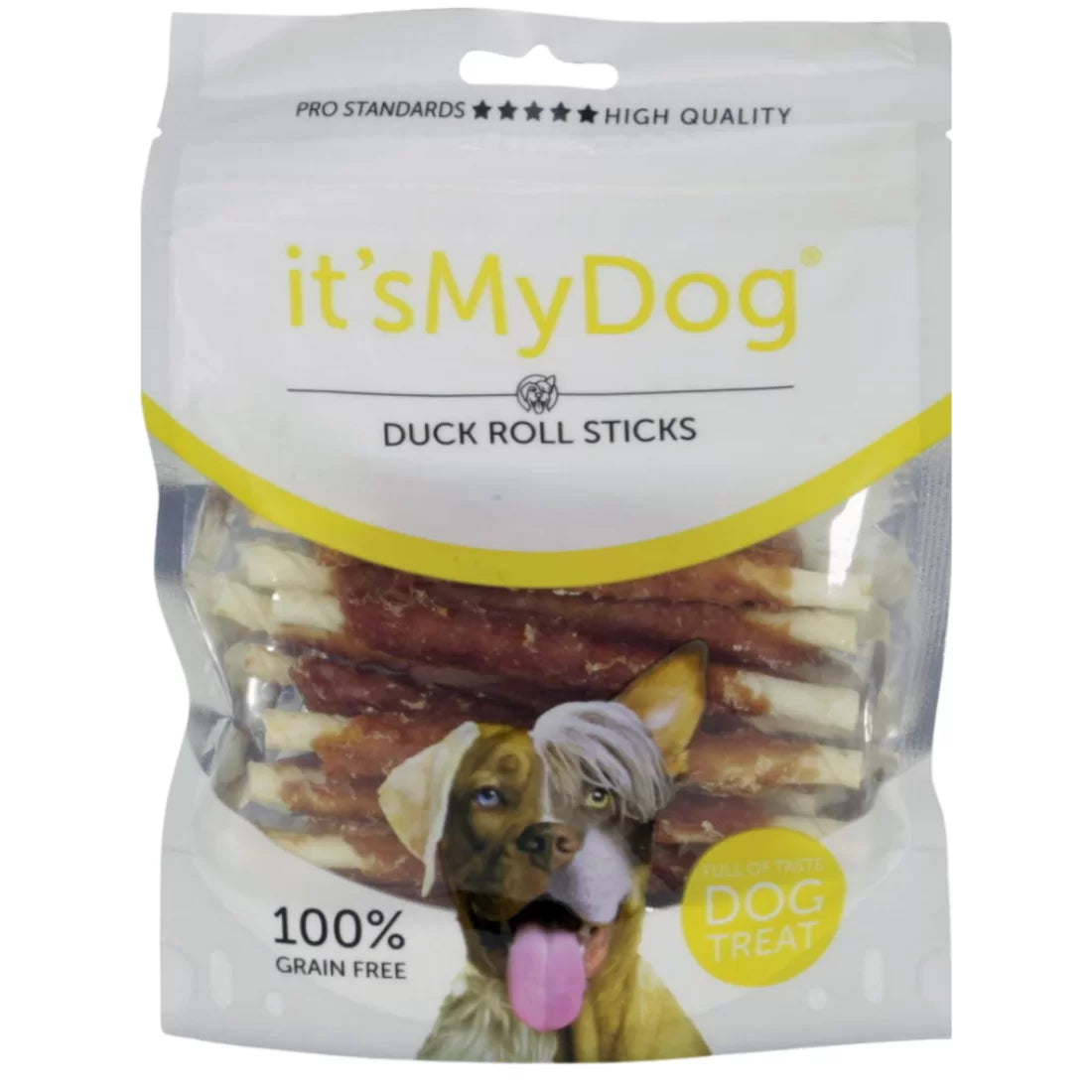 It`s My Dog - лакомство за кучета солети от кожа с патешко месо - 80 гр.