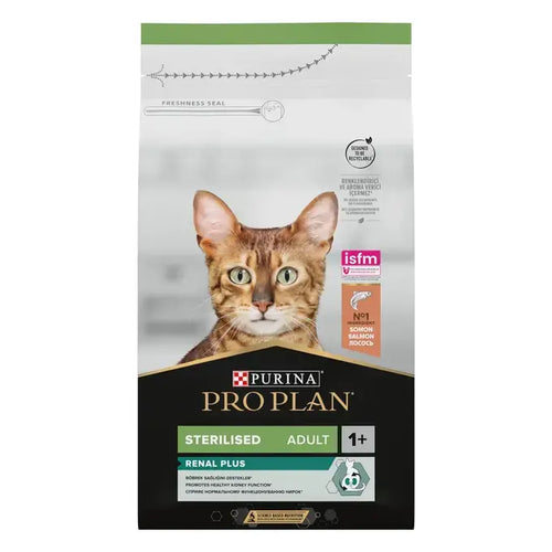 Purina Pro Plan Sterilized - Суха храна за кастрирани котки със сьомга