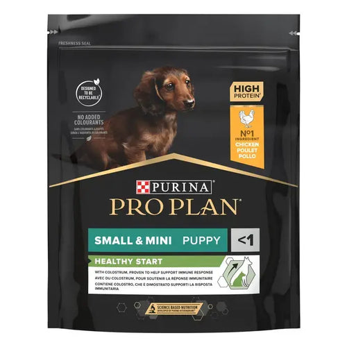 Purina Pro Plan Puppy - Суха храна за подрастващи кучета от малки породи с пиле