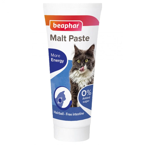 Beaphar - малцова паста за котки с Омега 3 и 6 - 25 гр.