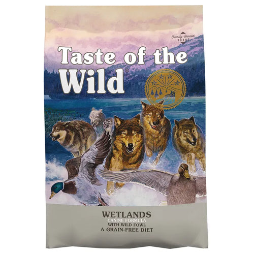 Taste of the Wild - суха храна за кучета с патешко месо - 12.2 кг.
