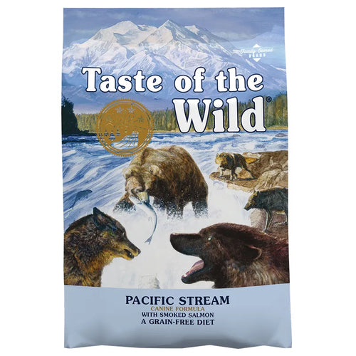 Taste of the Wild - суха храна за кучета с пушена сьомга - 12.2 кг.