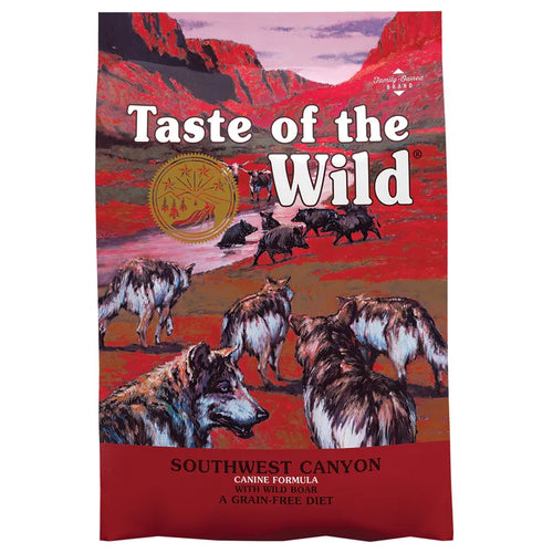 Taste of the Wild - суха храна за кучета с глиган - 12.2 кг.