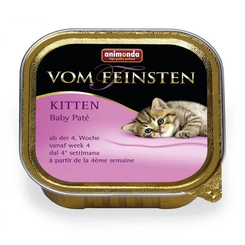 Vom Feinsten Kitten - пастет за бебета котки - 6 броя х 100 гр.
