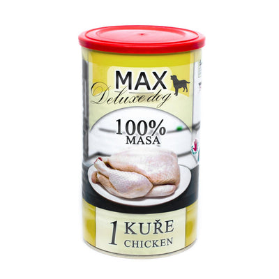 Max – консервирана храна за кучета с пилешко месо - 8 броя x 1.200 кг.