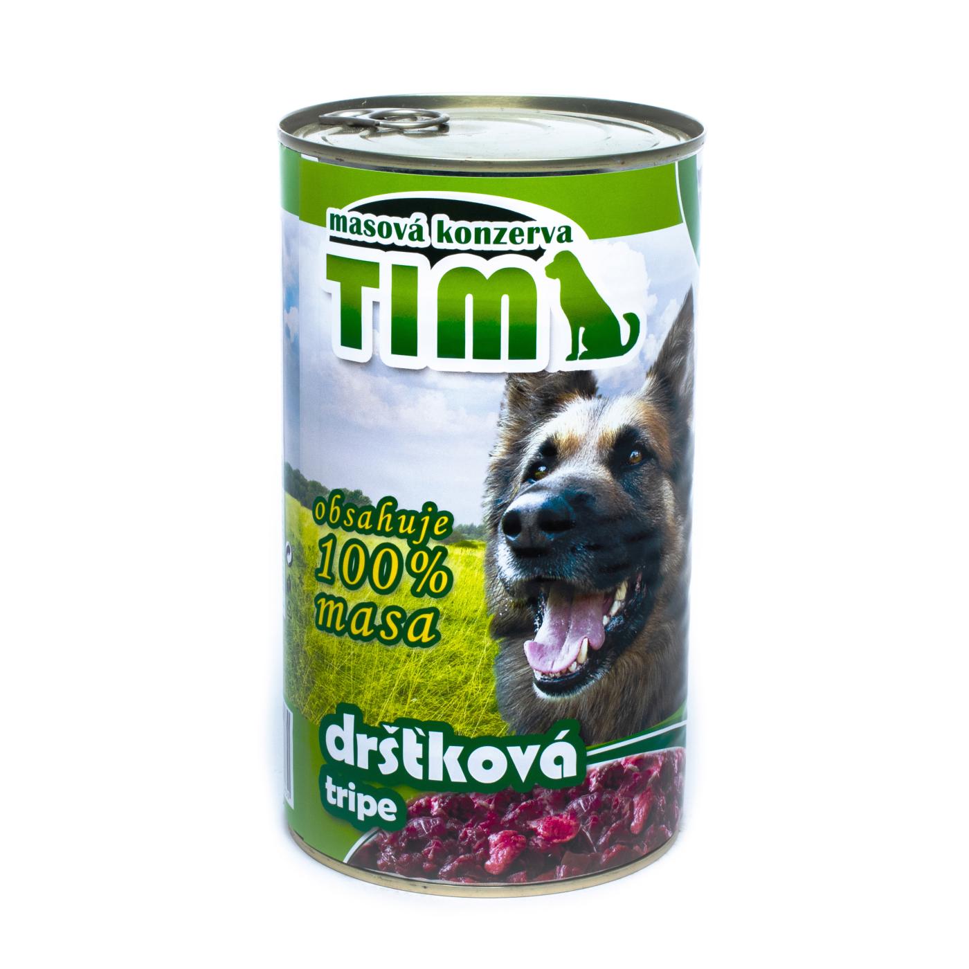 Tim – консервирана храна за кучета с шкембе - 8 броя x 1.200 кг.