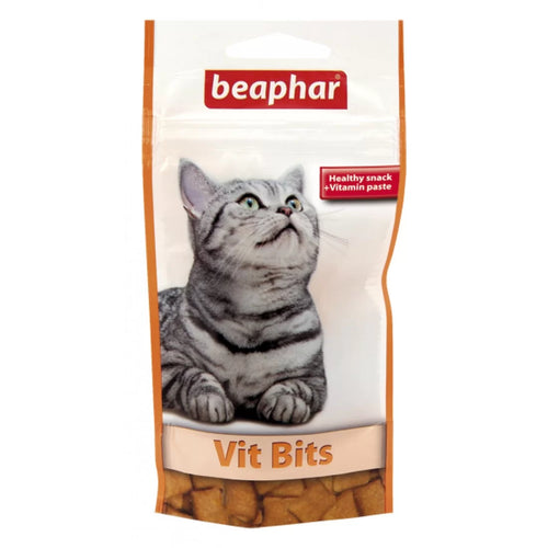 Beaphar - лакомства за котки хапки с мултивитамин паста - 35 гр.
