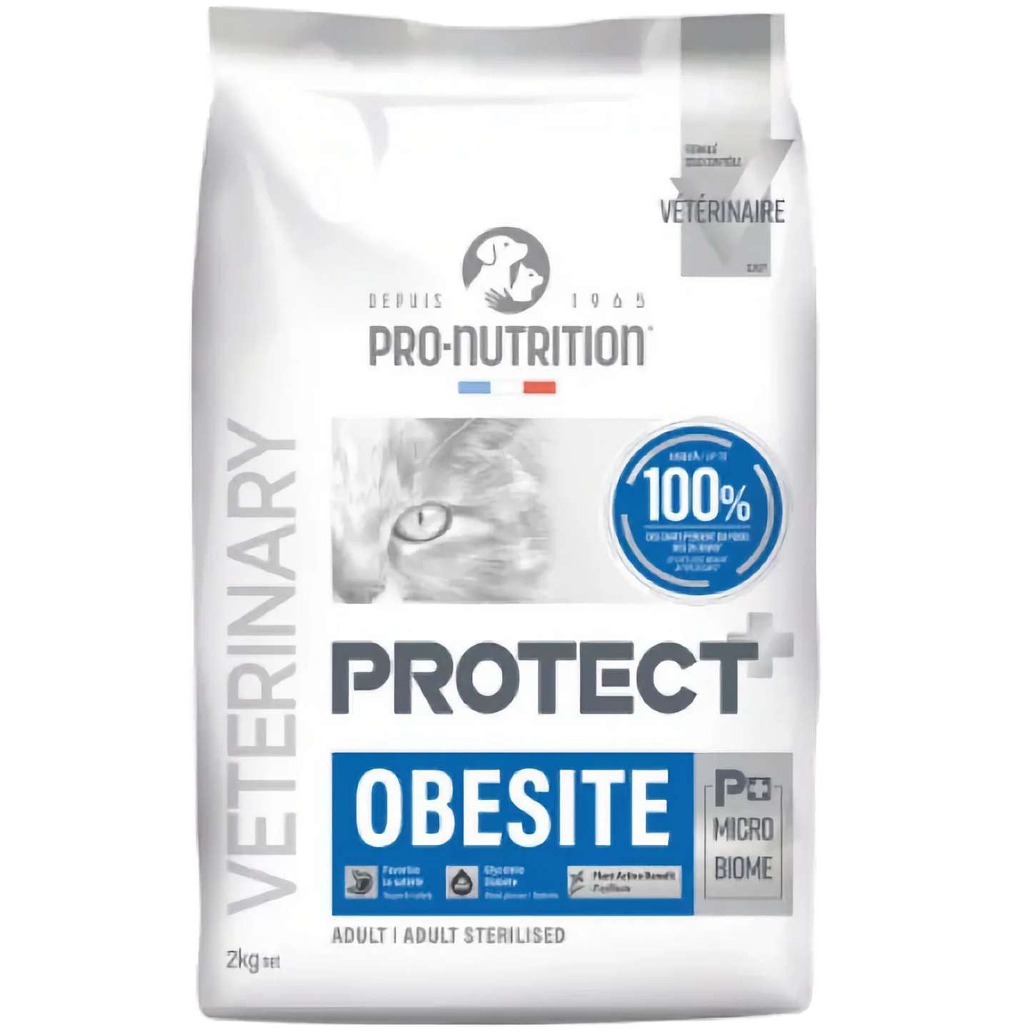 Protect Cat Obesite - суха храна за котки за контрол на теглото