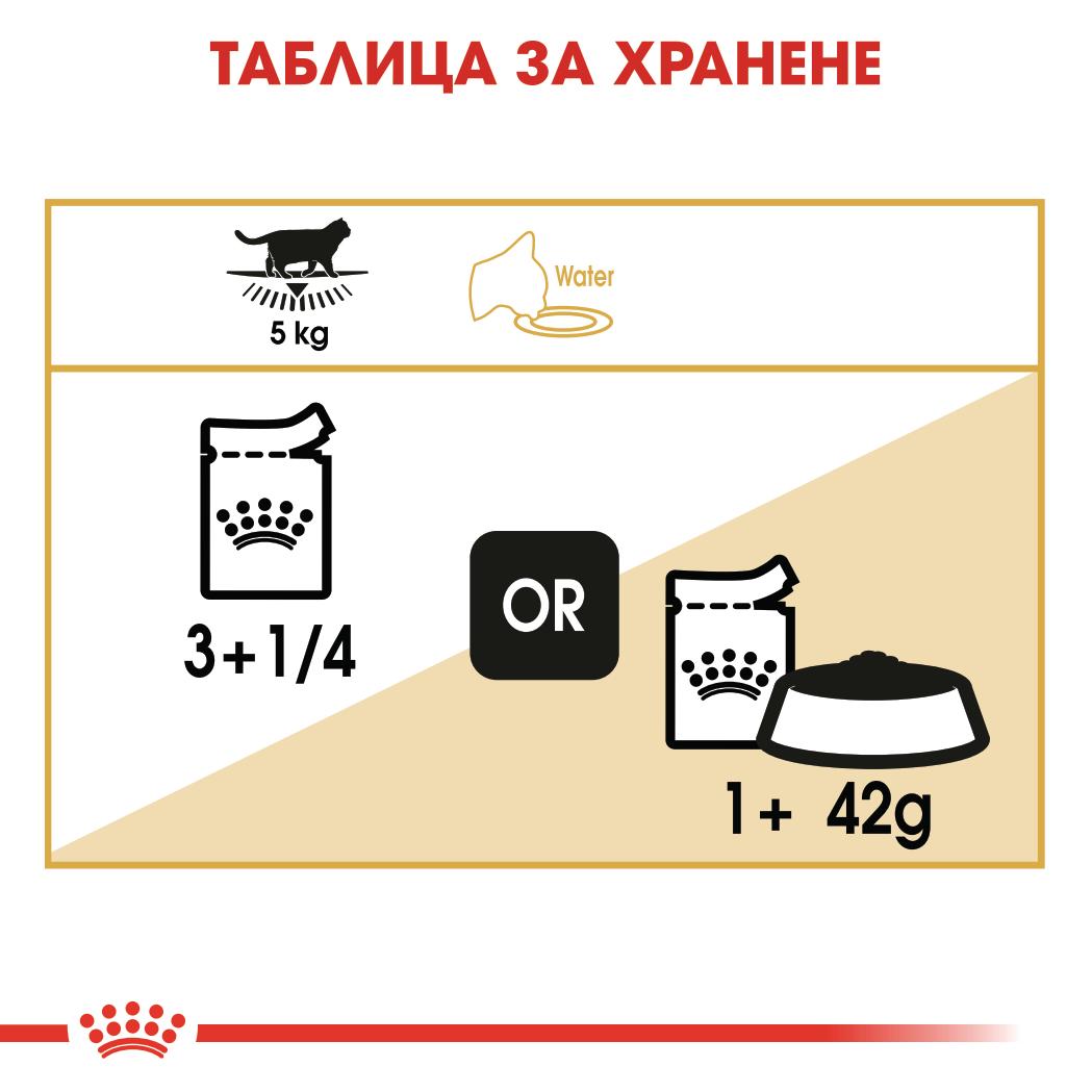 Royal Canin British Shorthair - паучове за котки - 12 броя x 85 гр.