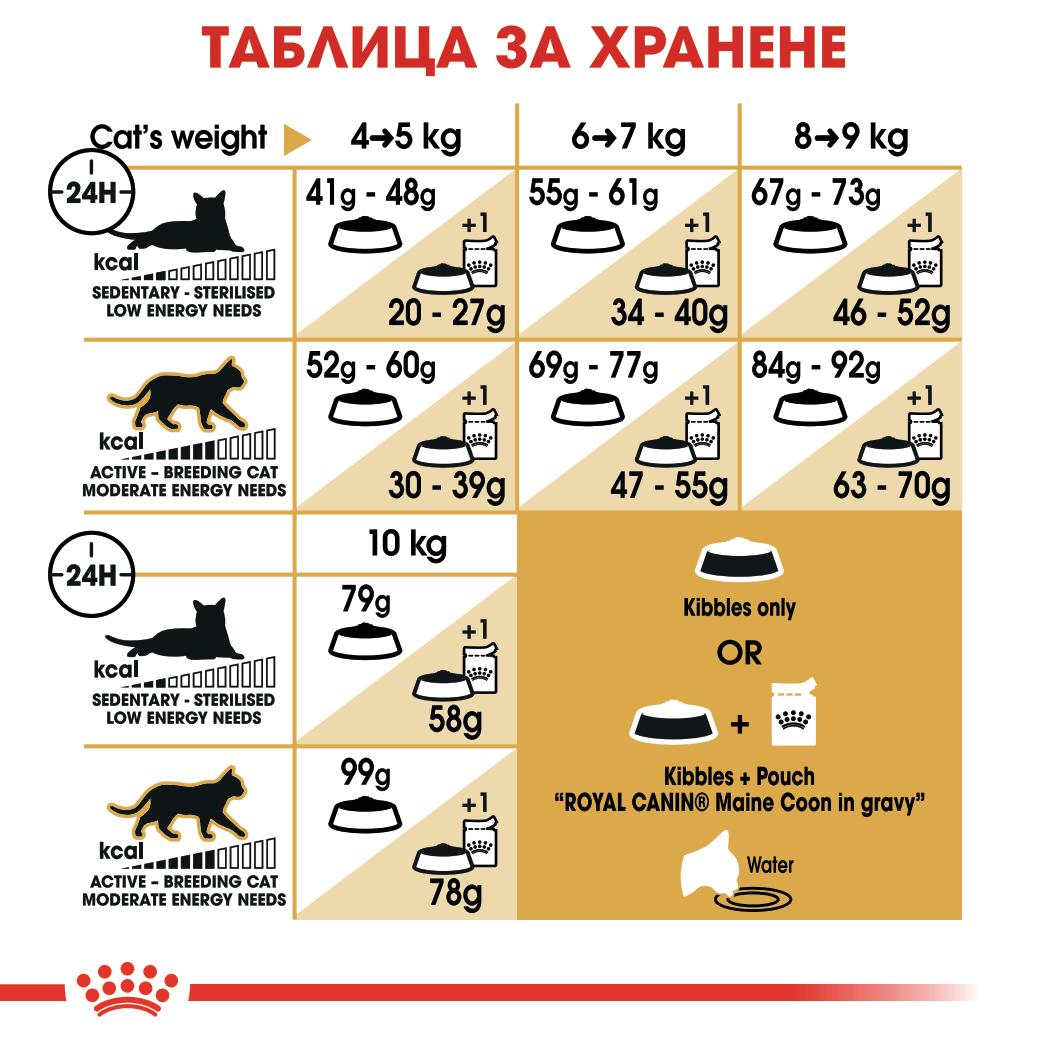 Royal Canin Maine Coon Adult - суха храна за котки