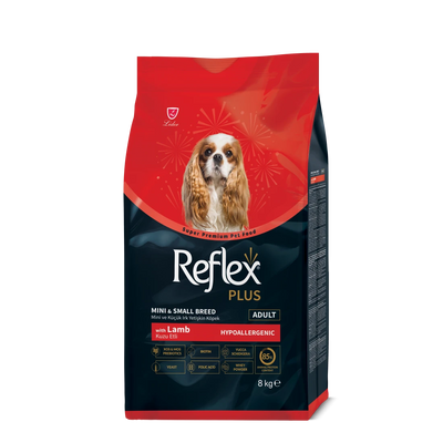Reflex - Суха храна за кучета от много малки породи с агнешко- 8 кг.