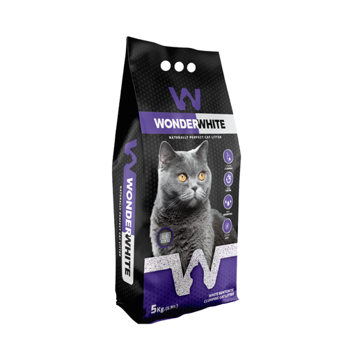 Wonder White Lavender - Пясък за котешка тоалетна