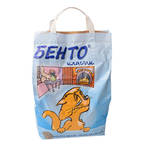 Бенто Класик - Пясък за котешка тоалетна - 3 броя x 5 кг.