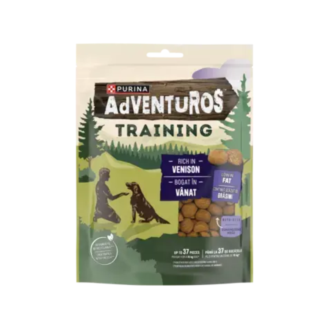Purina Adventuros - лакомства за кучета с еленско - 115 гр.