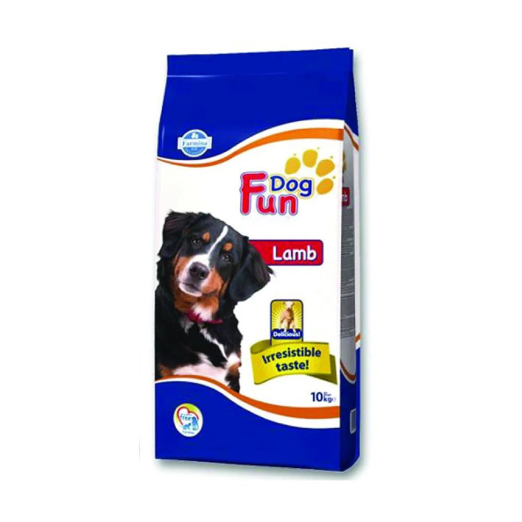 Farmina Fun Dog Lamb - суха храна за кучета с агнешко - 10 кг.