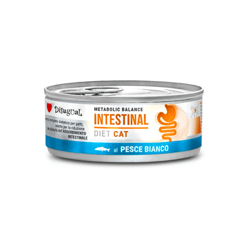 Disugual Metabolic Balance Intestinal - Консервирана храна за котки с риба - 6 броя х 85 гр.