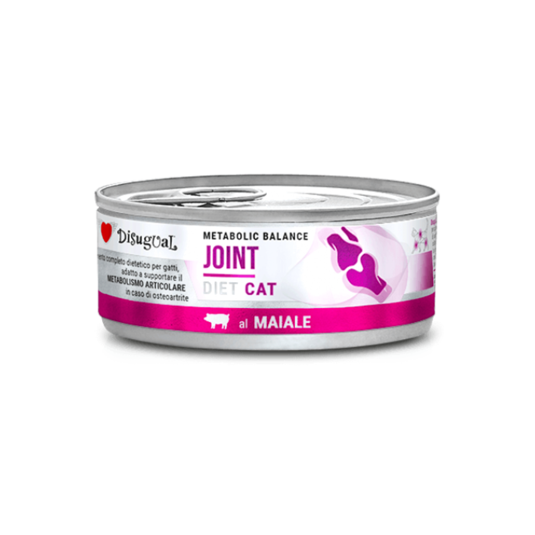 Disugual Metabolic Balance Joint - Консервирана храна за котки със свинско - 6 броя х 85 гр.