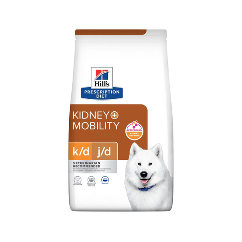 Hill's Prescription Diet Kidney Care Mobility - Суха храна за кучета с грижа за бъбреците и ставите - 12 кг.