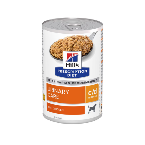 Hill's Prescription Diet Urinary Care c/d - Консервирана храна за кучета с грижа за уринарният тракт - 6 броя х 370 гр.