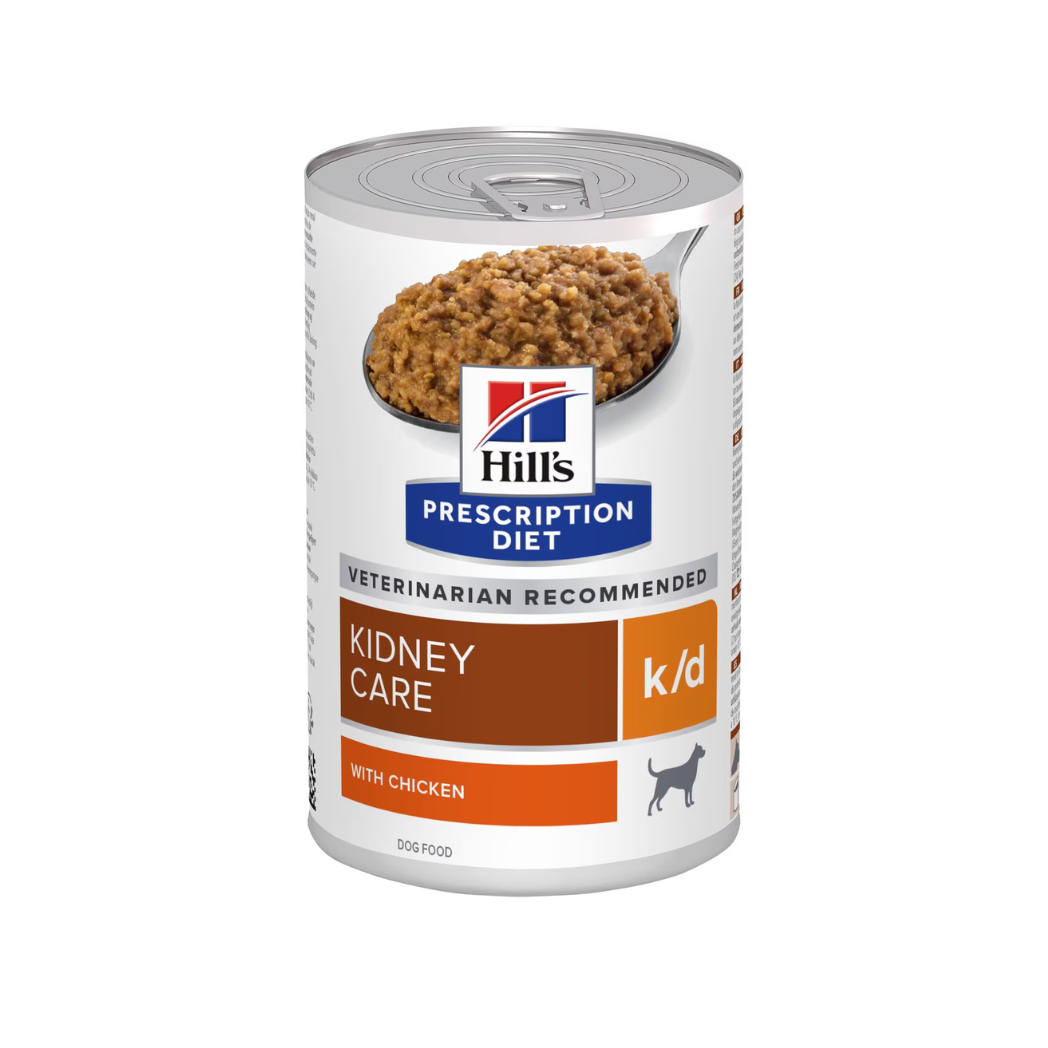 Hill's Prescription Diet k/d Kidney Care - Консервирана храна за кучета с грижа за бъбреците - 6 броя х 350 гр.