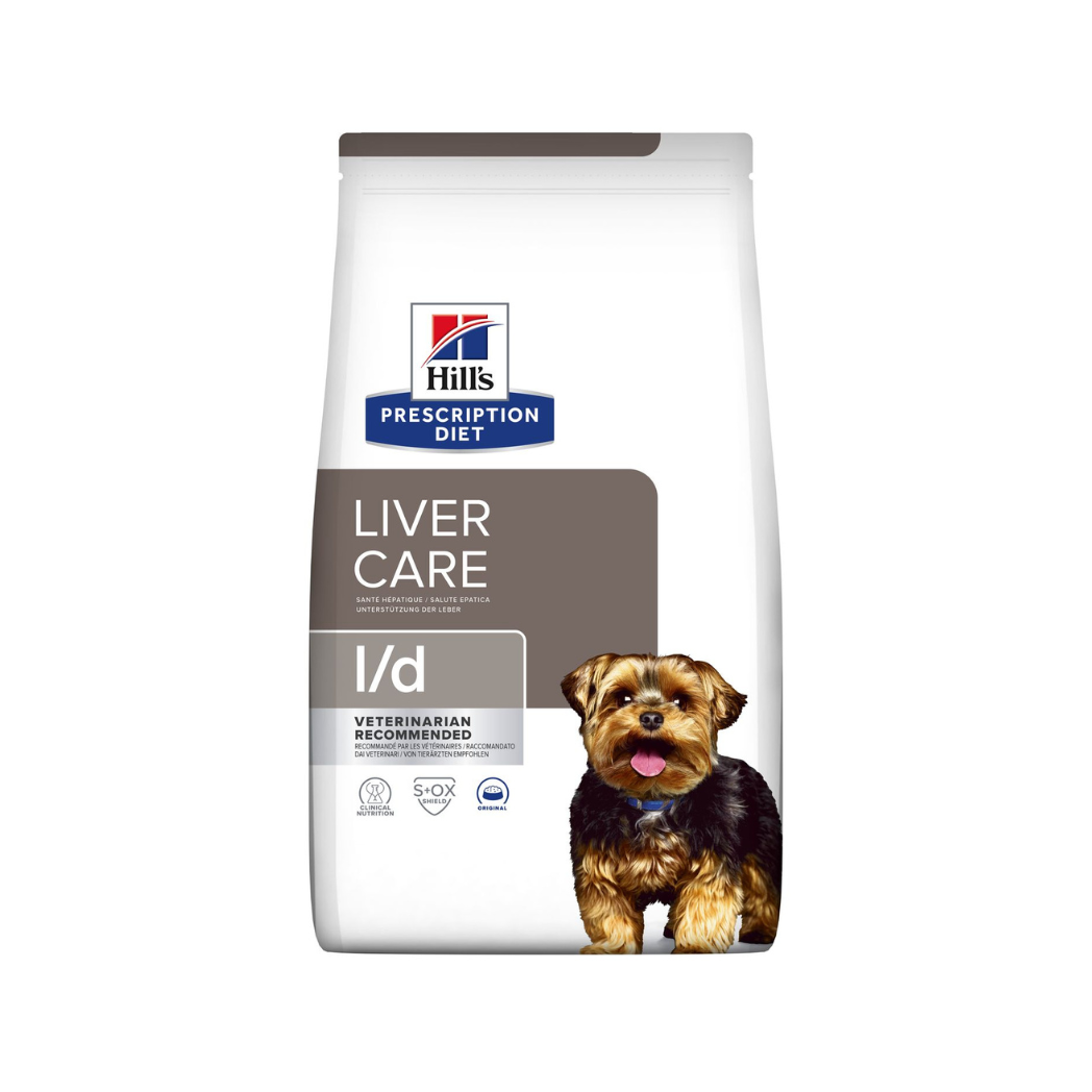 Hill's Prescription Diet l/d Liver Care - Суха храна за кучета с грижа за черният дроб