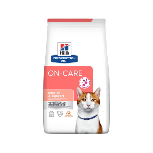 Hill's Prescription Diet On-Care - Суха храна за котки за хранително възстановяване - 1.5 кг.