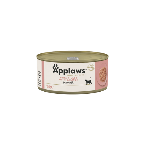 Applaws - консервирана храна за котки с риба тон и сьомгa - 6 броя х 70 гр. или 6 броя х 156 гр.