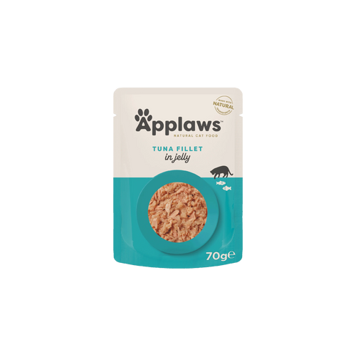 Applaws - пауч за котки с риба тон в желе - 6 броя х 70 гр.