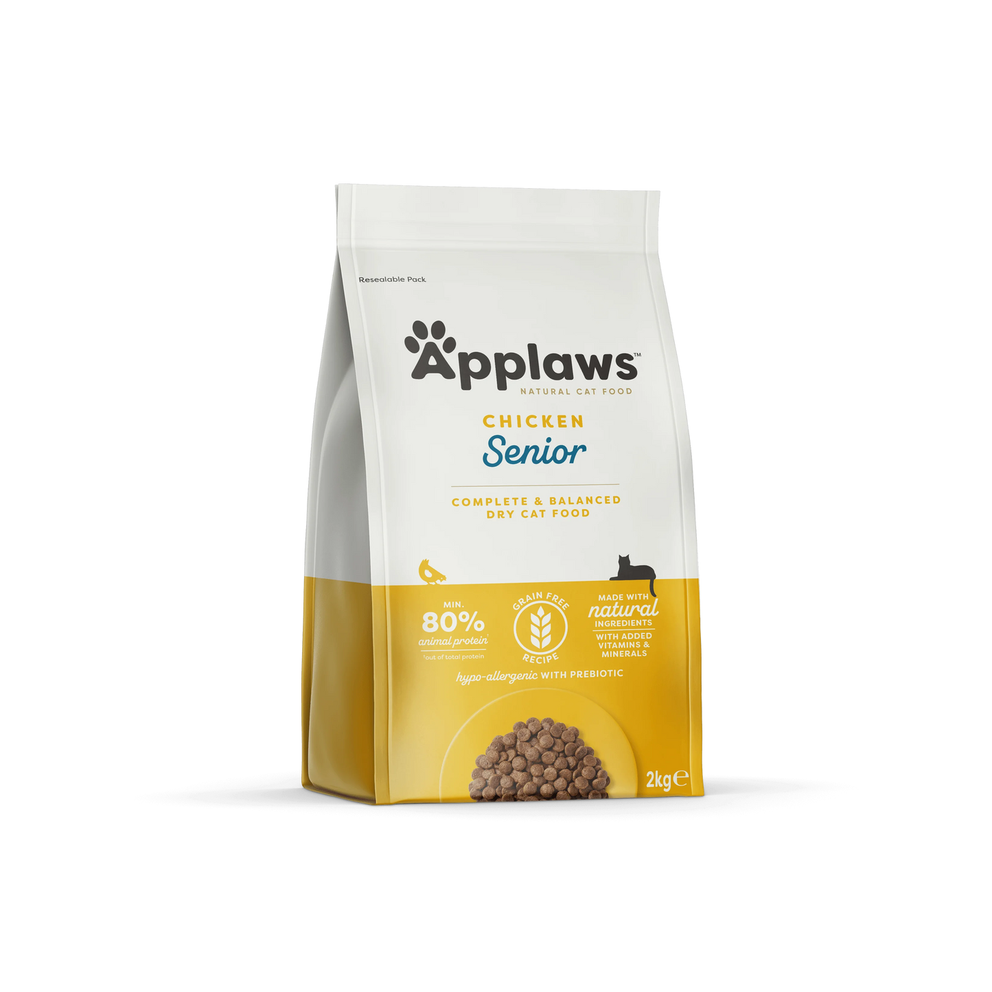 Applaws Senior - суха храна за възрастни котки с пиле