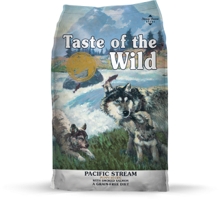 Taste of the Wild PACIFIC STREAM PUPPY - Суха храна за подрастващи кучета с пушена сьомга - 12.2 кг.