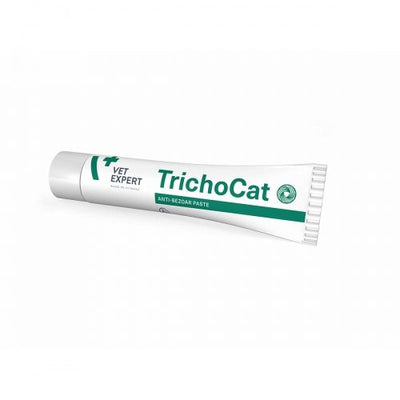Vet Expert TrichoCat Anti-bezoar - Паста за котки, която предотвратява образуването на космени топки в стомаха и червата.