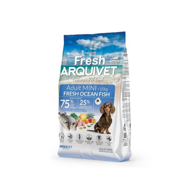 Arquivet - студено пресована храна за кучета от мини породи с океанска риба
