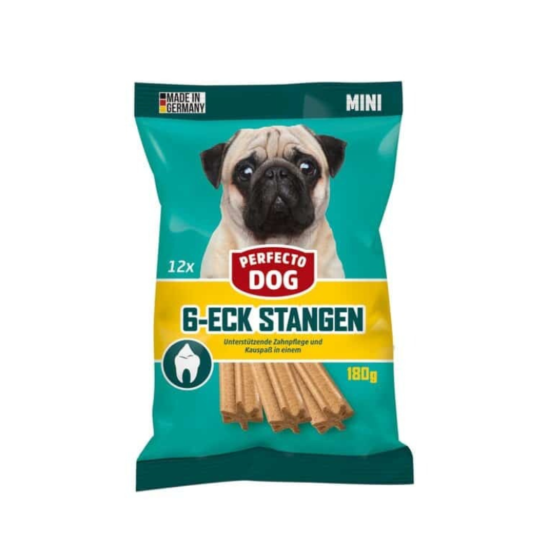 Perfecto Dog - лакомства за кучета дента стикс мини - 180 гр.