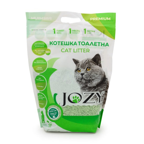 Jozy - биоразградима тоалетна с аромат на зелен чай - 6 литра