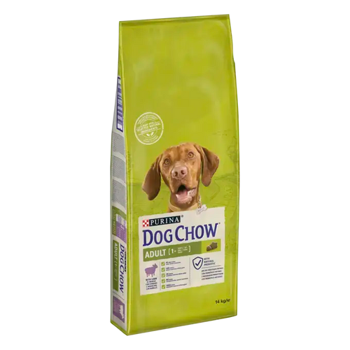 Purina Dog Chow Adult - Суха храна за кучета с агне - 14 кг.