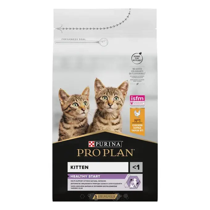 Purina Pro Plan Kitten - Суха храна за подрастващи котки с пиле