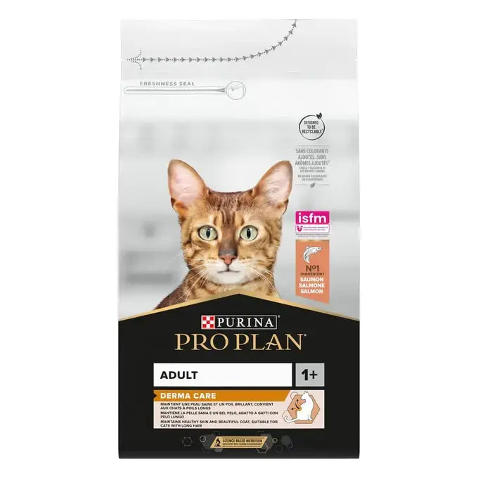 Purina Pro Plan - Суха храна за котки със сьомга