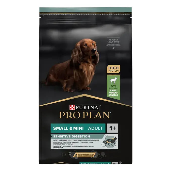 Purina Pro Plan Sensitive Digestion Small and Mini Adult с агне