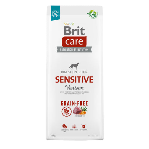 Brit Care - суха храна за капризни кучета от всички породи с прясно еленско месо