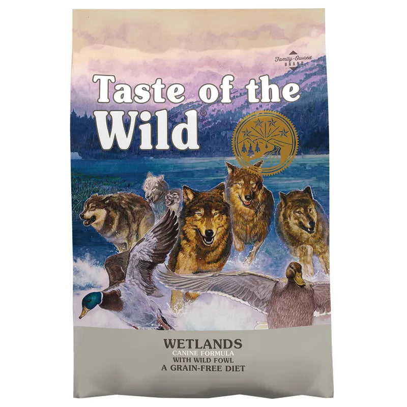 Taste of the Wild - суха храна за кучета с патешко месо - 12.2 кг.