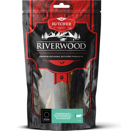 Riverwood - сушени лакомстваза кучета с кожа от глиган - 200 гр.