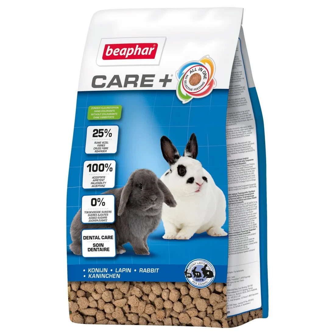 Beaphar CARE - суха храна за зайци - 1.5 кг.