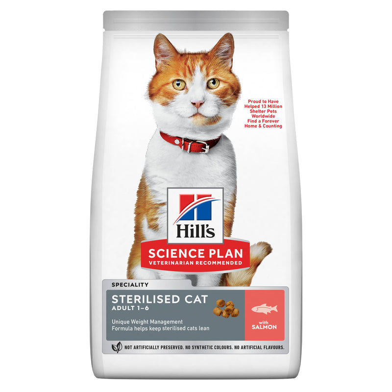 Hill's Sterilised Cat със сьомга