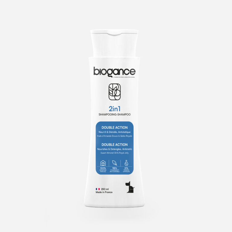 Biogance - Шампоан и балсам 2 в 1 за кучета - 250 мл.