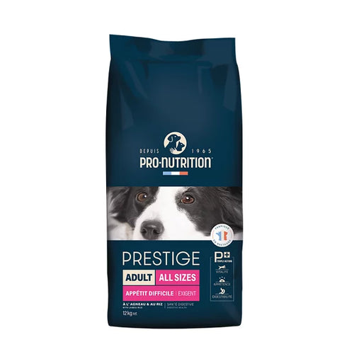Prestige Adult Lamb - суха храна за кучета с намален и проблемен апетит - 12 кг.