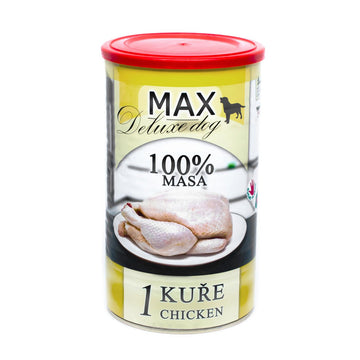 Max – консервирана храна за кучета с пилешко месо - 8 броя x 1.200 кг.