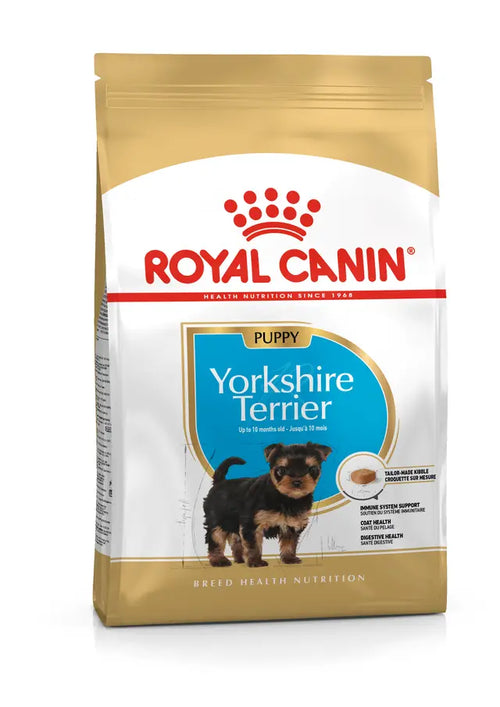 Royal Canin - суха храна за подрастващи кучета от порода йоркширски териер