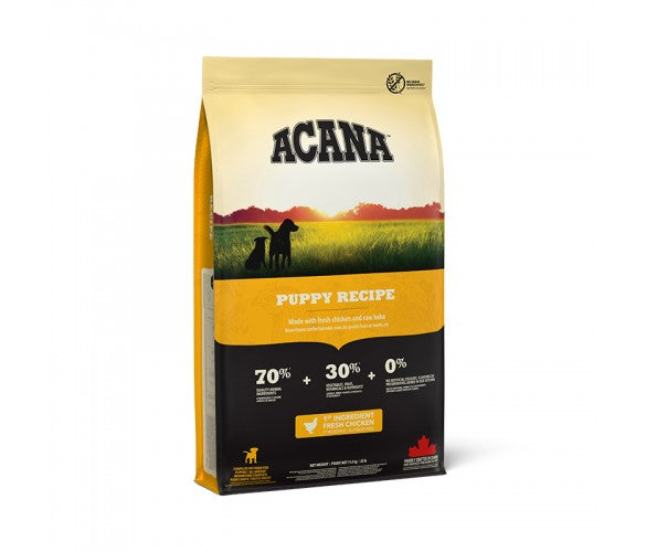 Acana Puppy – суха храна за подрастващи кученца с пилешко месо – 11,4 кг.