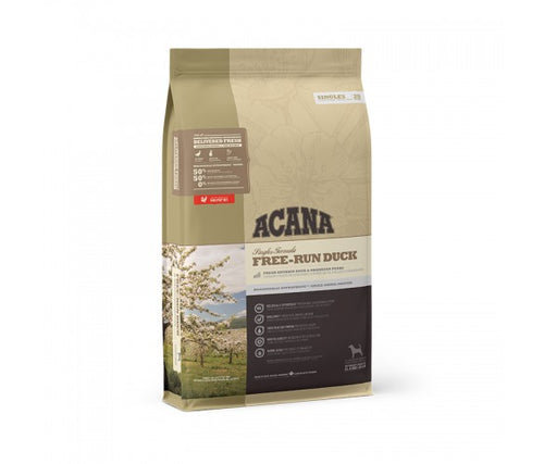 Acana Free-Run Duck – Суха храна за кучета с патешко месо и круша – 11.4 кг.